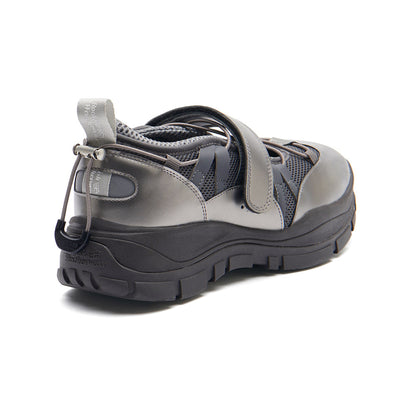 BRYN VELCRO SNEAKERS V2-DARK SILVER