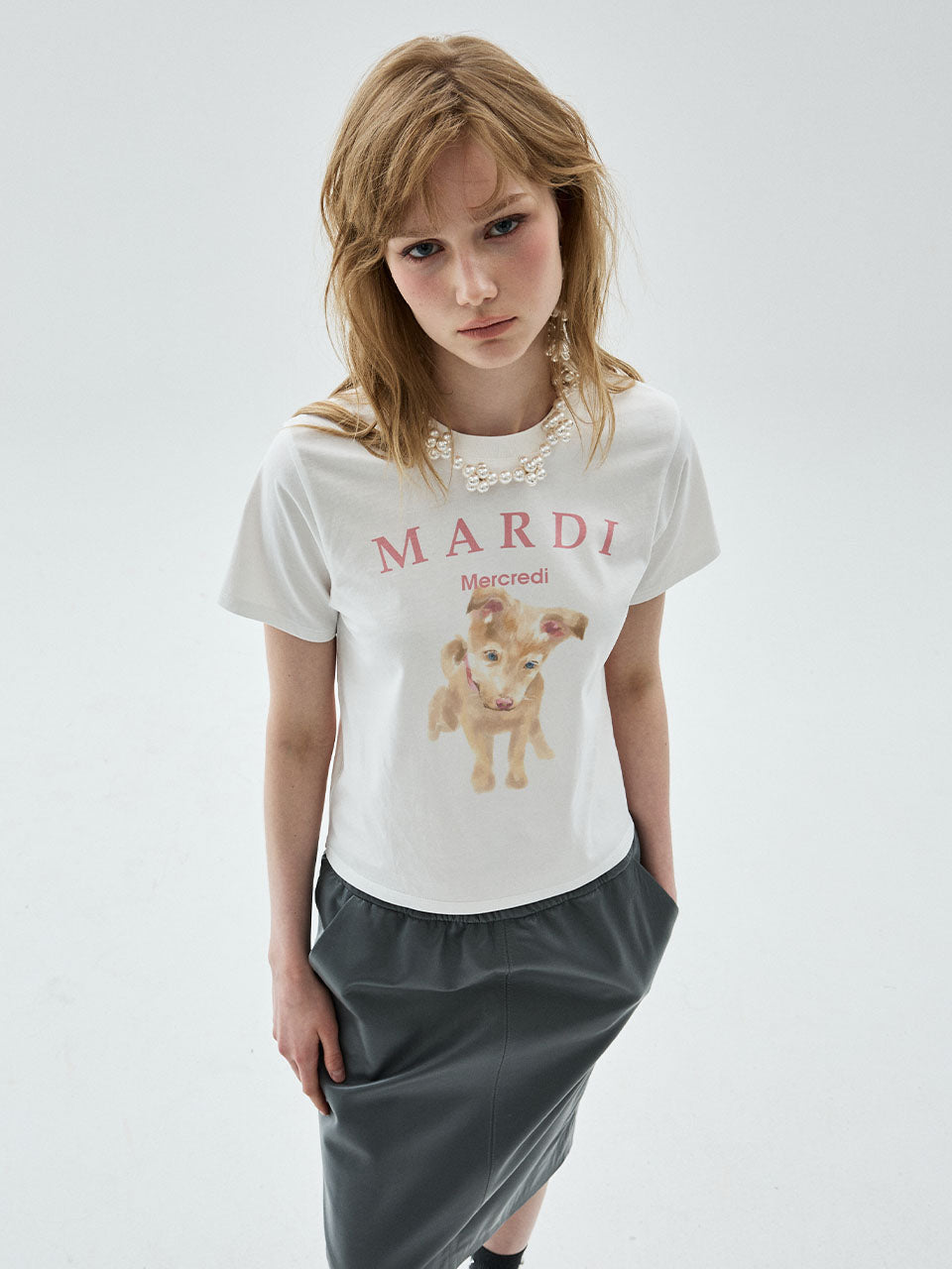SLIM TSHIRT NEZ TOUT ROSE 02