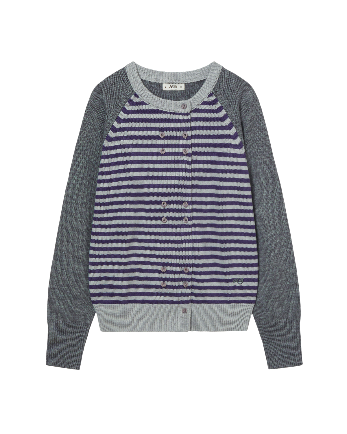 STRIPE BLOCK CARDIGAN