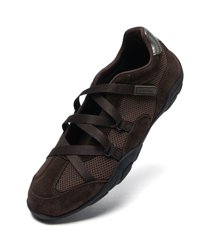 ZANE X STRAP SNEAKERS V2-CHOCO
