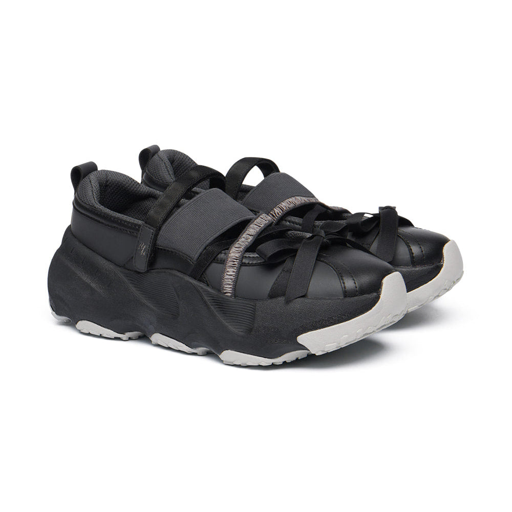 PUFFIN RIBBON BANDING SNEAKERS-BLACK