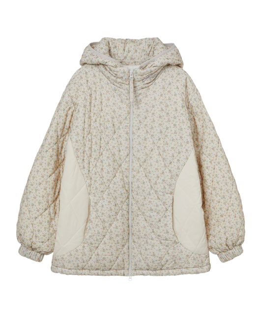 FLOWER QUILTED JACKET