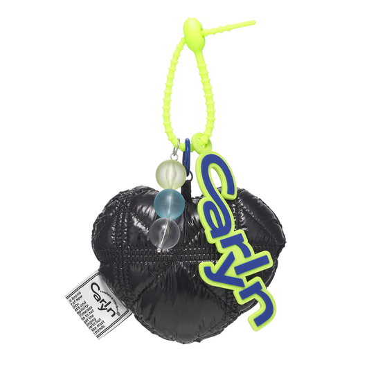 COTTON HEART BAG CHARM