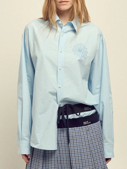 COTTON POPLIN SHIRT