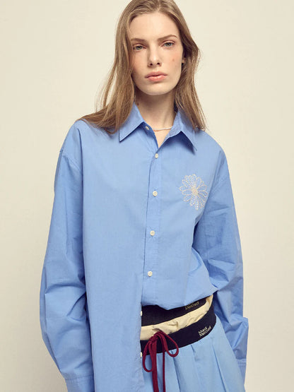 COTTON POPLIN SHIRT