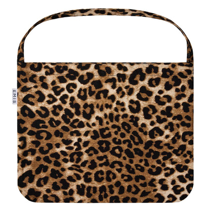 NEW LEOPARD CORDUROY ECO BAG
