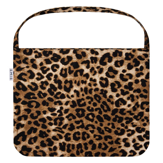 NEW LEOPARD CORDUROY ECO BAG