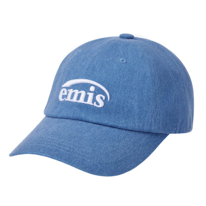 NEW LOGO PIGMENT BALL CAP-BLUE