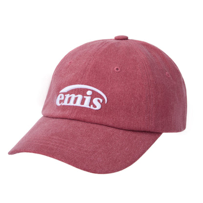 NEW LOGO PIGMENT BALL CAP-RED