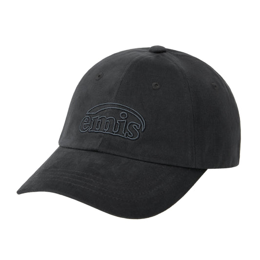 COTTON BRUSHED BALL CAP-CHARCOAL