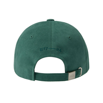 COTTON BRUSHED BALL CAP-GREEN