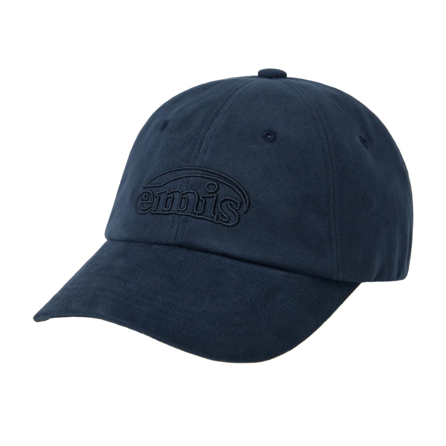 COTTON BRUSHED BALL CAP-NAVY