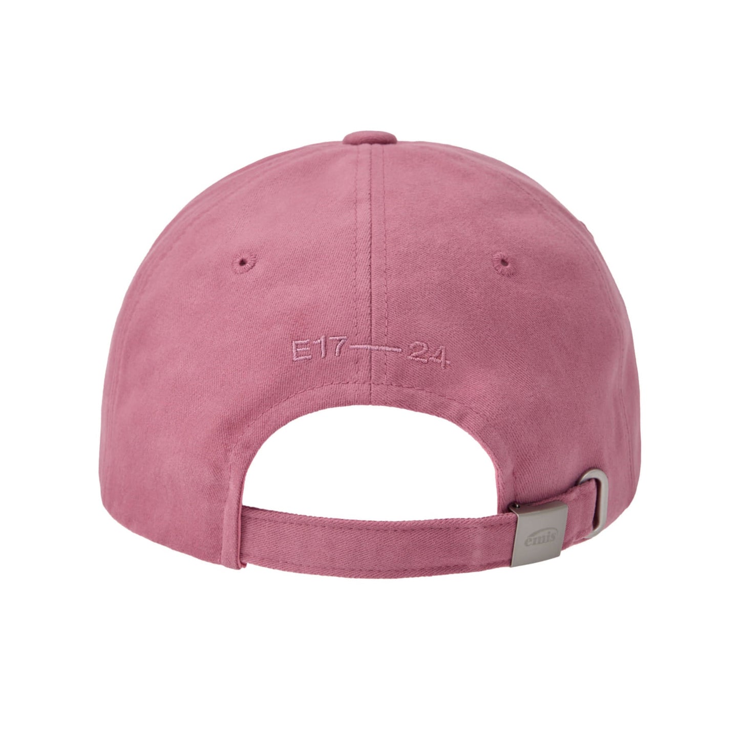 COTTON BRUSHED BALL CAP-PINK
