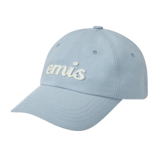 APPLIQUE BALL CAP-LIGHT BLUE