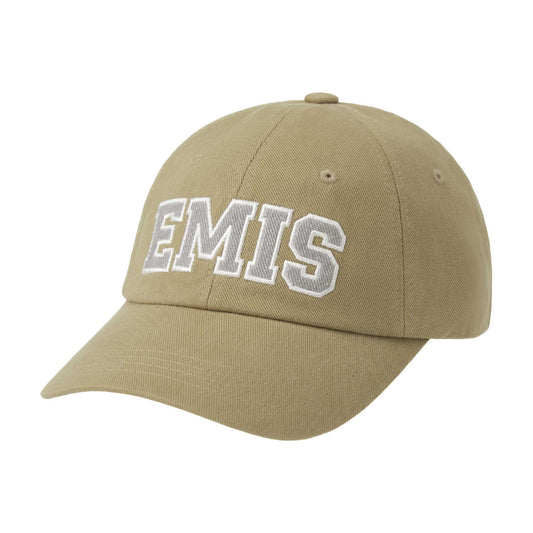 TWILL CAPITAL LOGO BALL CAP-BEIGE