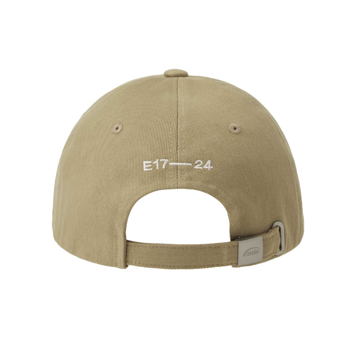 TWILL CAPITAL LOGO BALL CAP-BEIGE