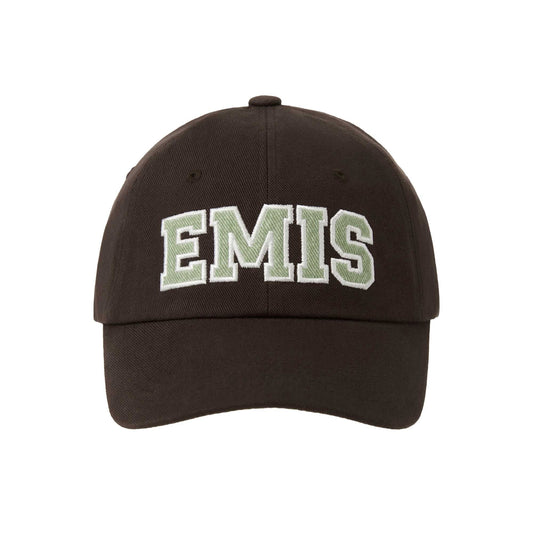 TWILL CAPITAL LOGO BALL CAP-BROWN