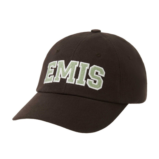 TWILL CAPITAL LOGO BALL CAP-BROWN