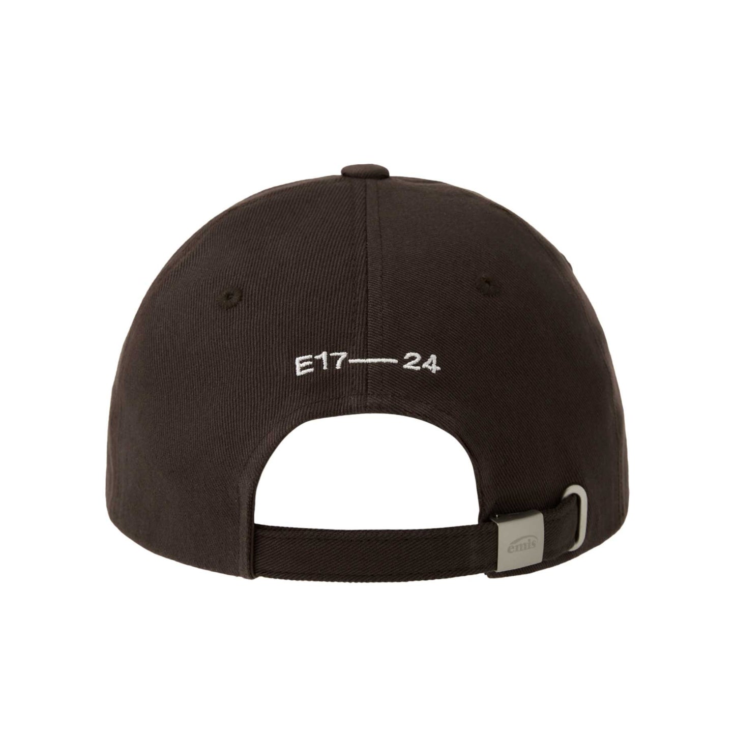TWILL CAPITAL LOGO BALL CAP-BROWN
