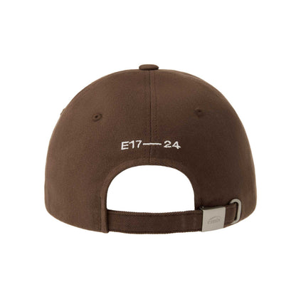 HEART WAPPEN BALL CAP-BROWN