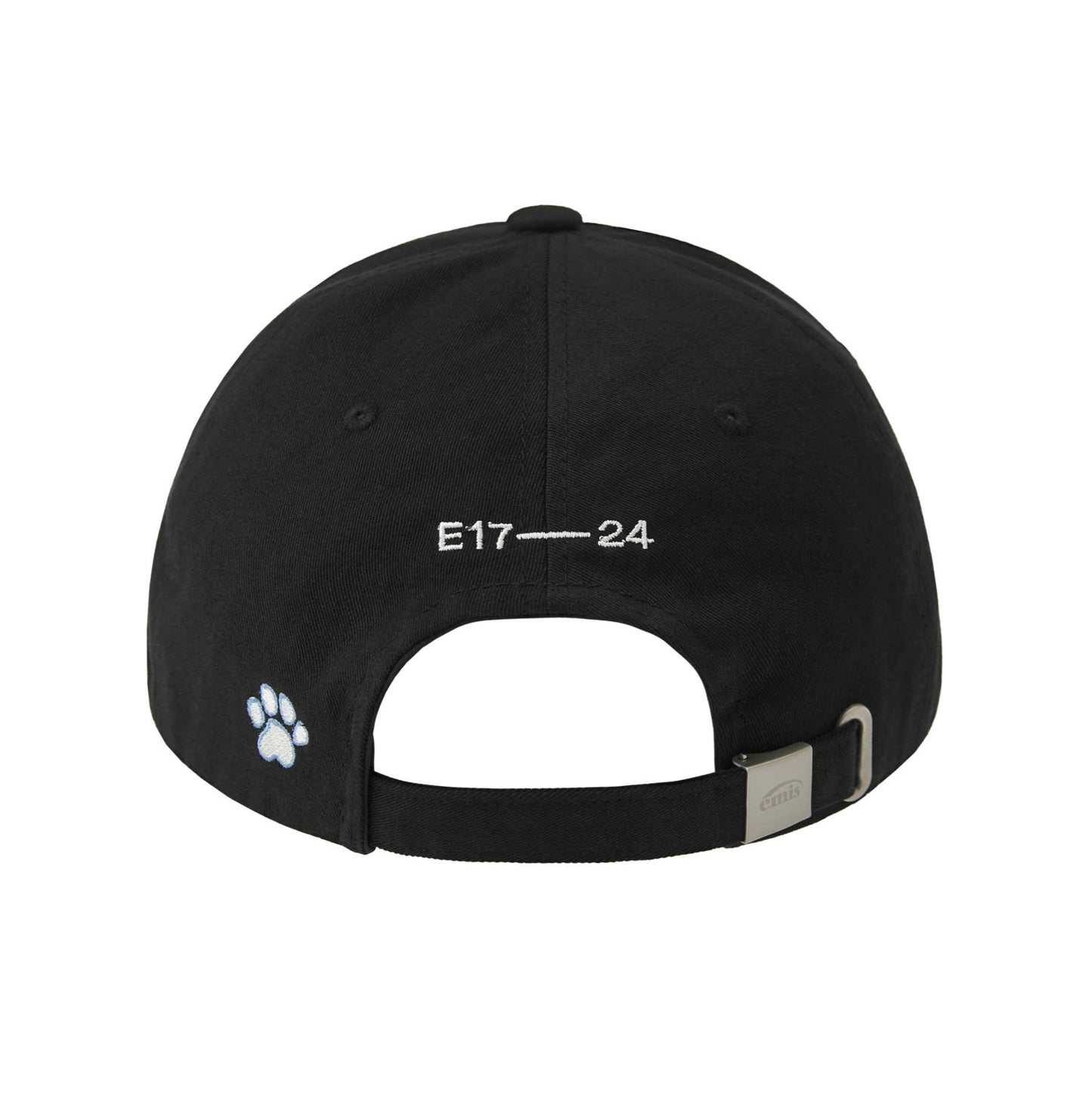 FOOT PRINT WAPPEN BALL CAP-BLACK