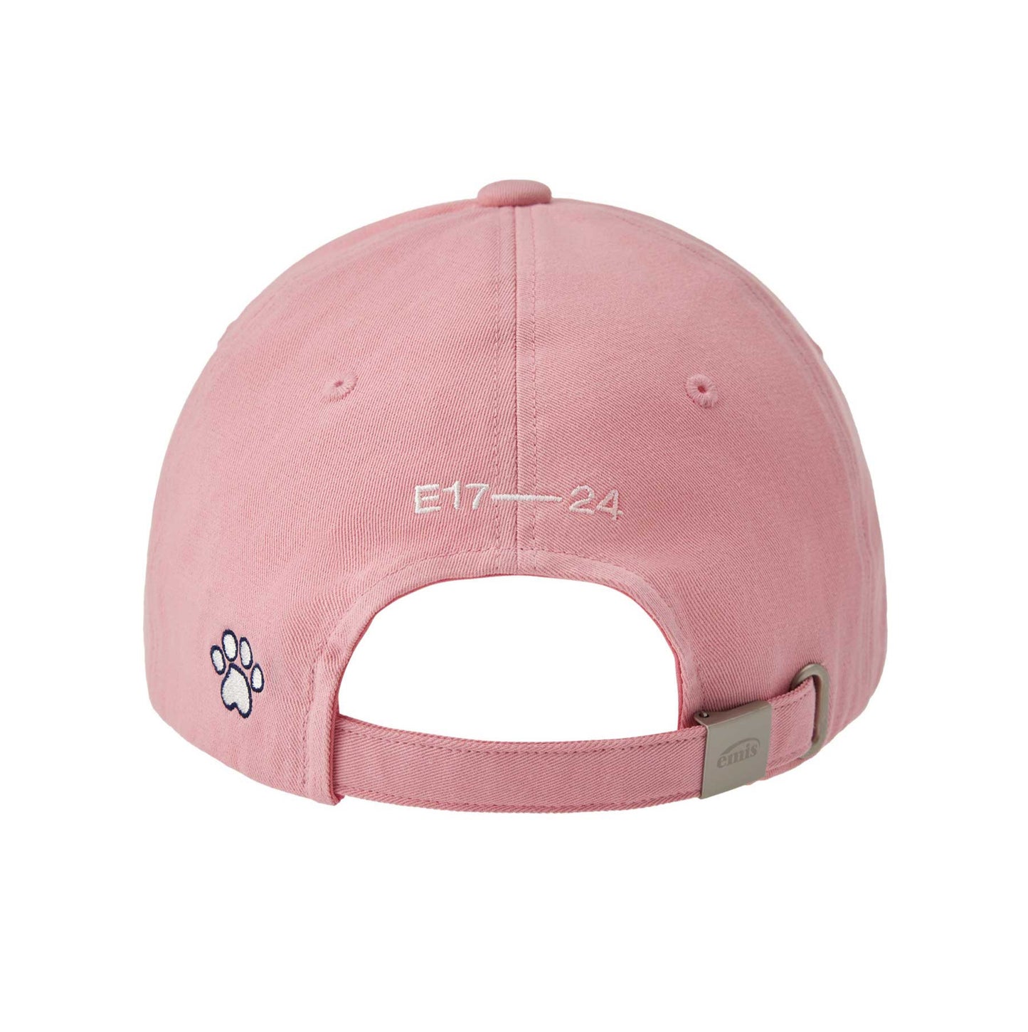 FOOT PRINT WAPPEN BALL CAP-PINK