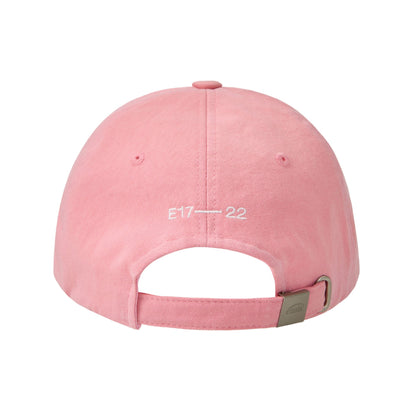 NEW LOGO MIX BALL CAP(RENEWAL)-BEIGE/PINK
