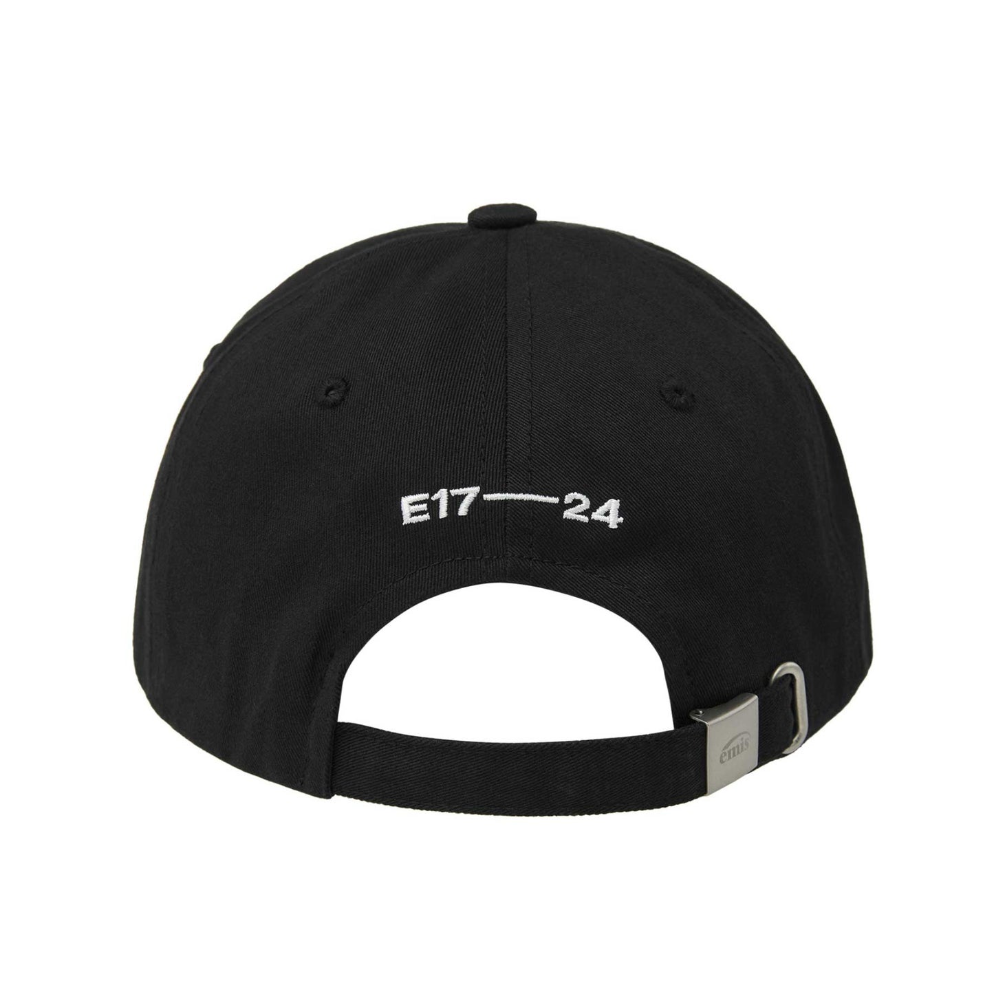 LAYERED LOGO BALL CAP-BLACK