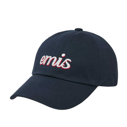 LAYERED LOGO BALL CAP-NAVY