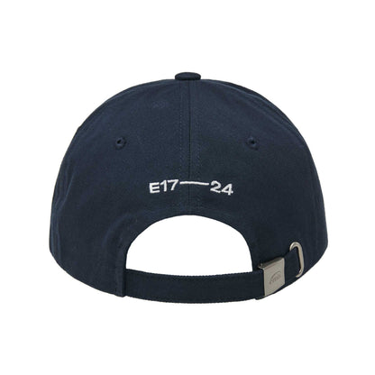 LAYERED LOGO BALL CAP-NAVY