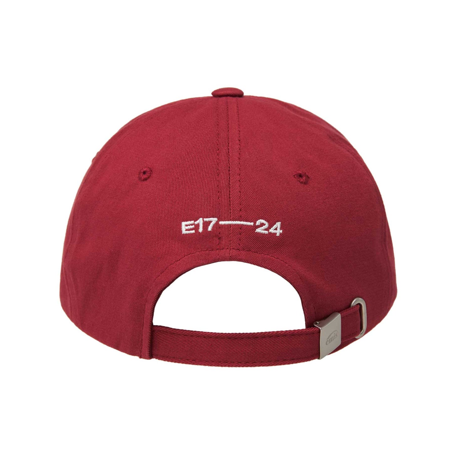 LAYERED LOGO BALL CAP-RED