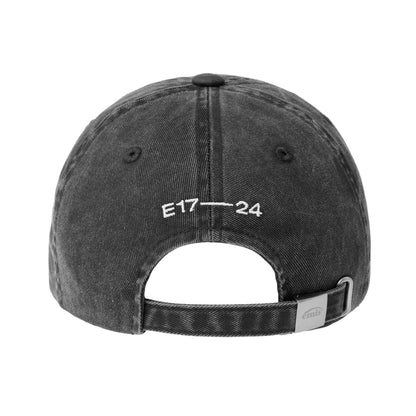 VINTAGE PIGMENT BALL CAP-BLACK