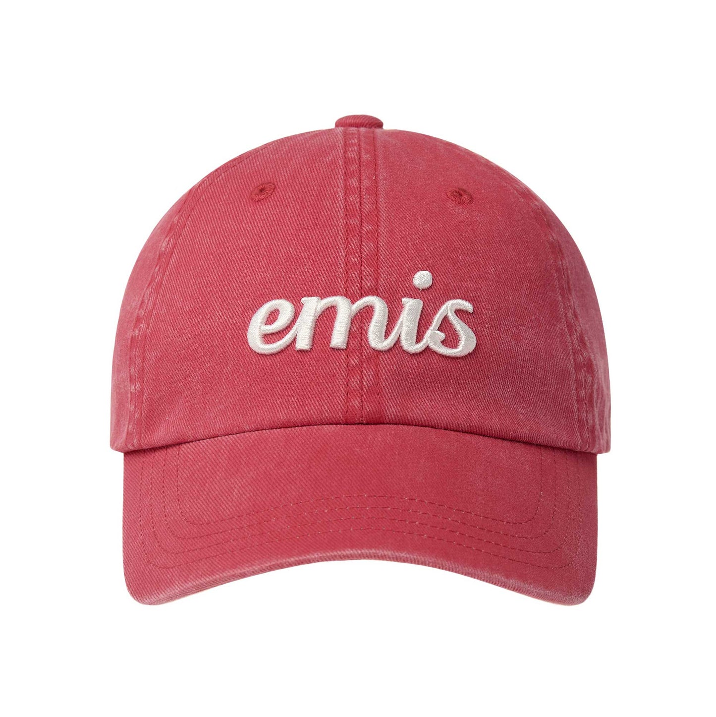 VINTAGE PIGMENT BALL CAP-RED