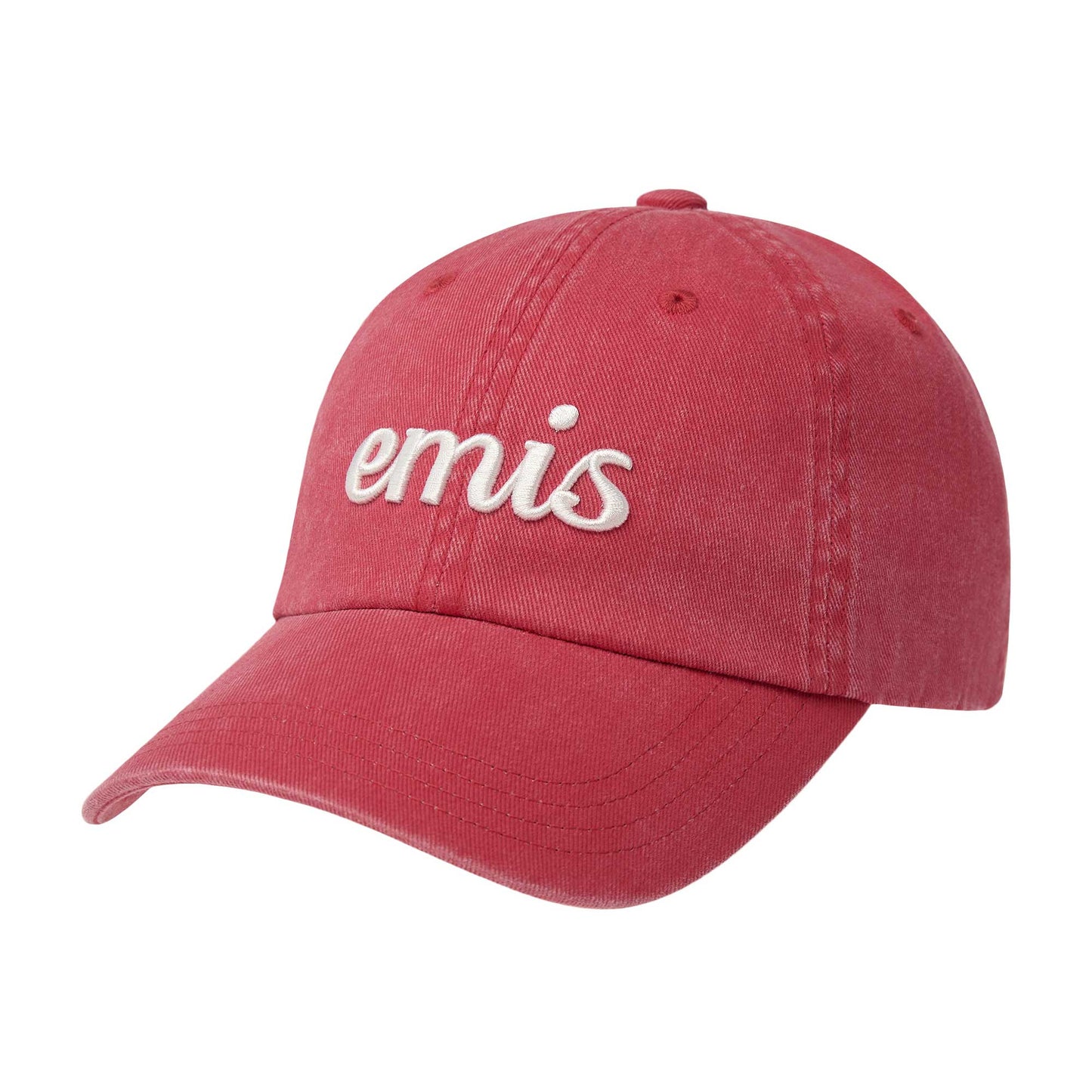 VINTAGE PIGMENT BALL CAP-RED