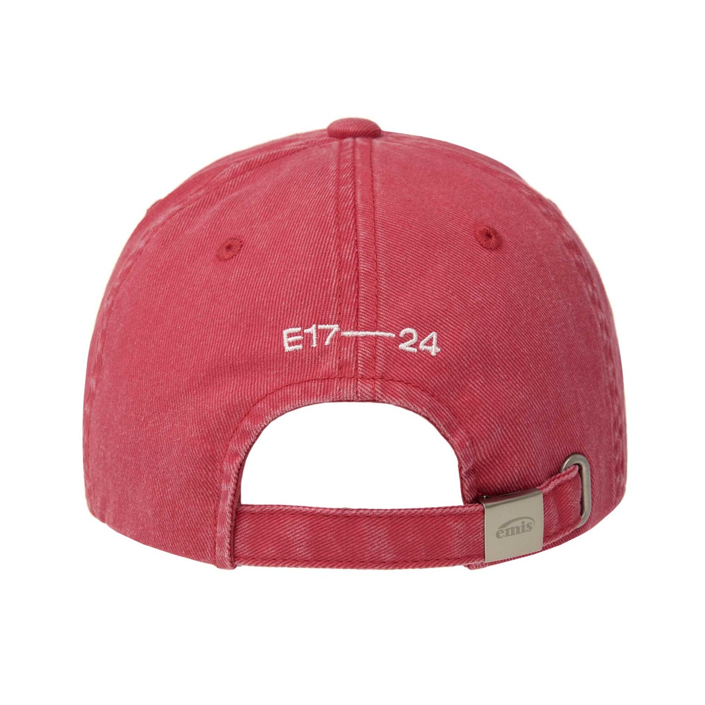 VINTAGE PIGMENT BALL CAP-RED