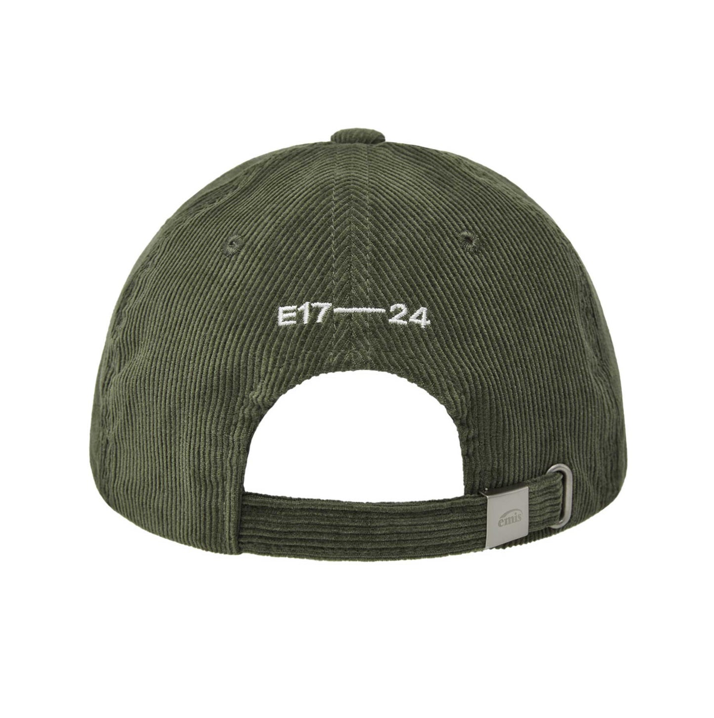 APPLIQUE CORDUROY BALL CAP-KHAKI