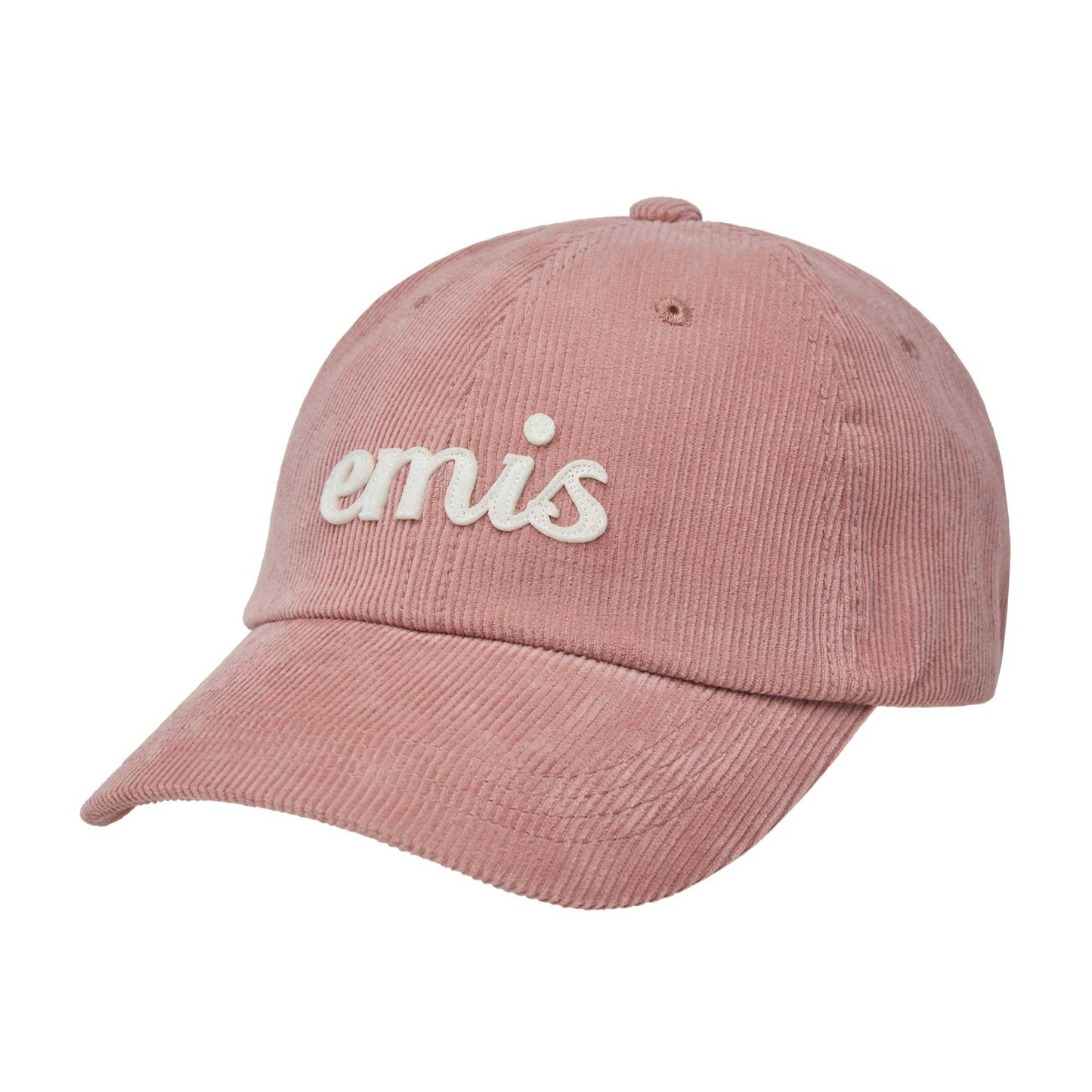 APPLIQUE CORDUROY BALL CAP-PINK