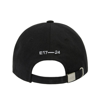 BEIGE TRIMMING BALL CAP-BLACK