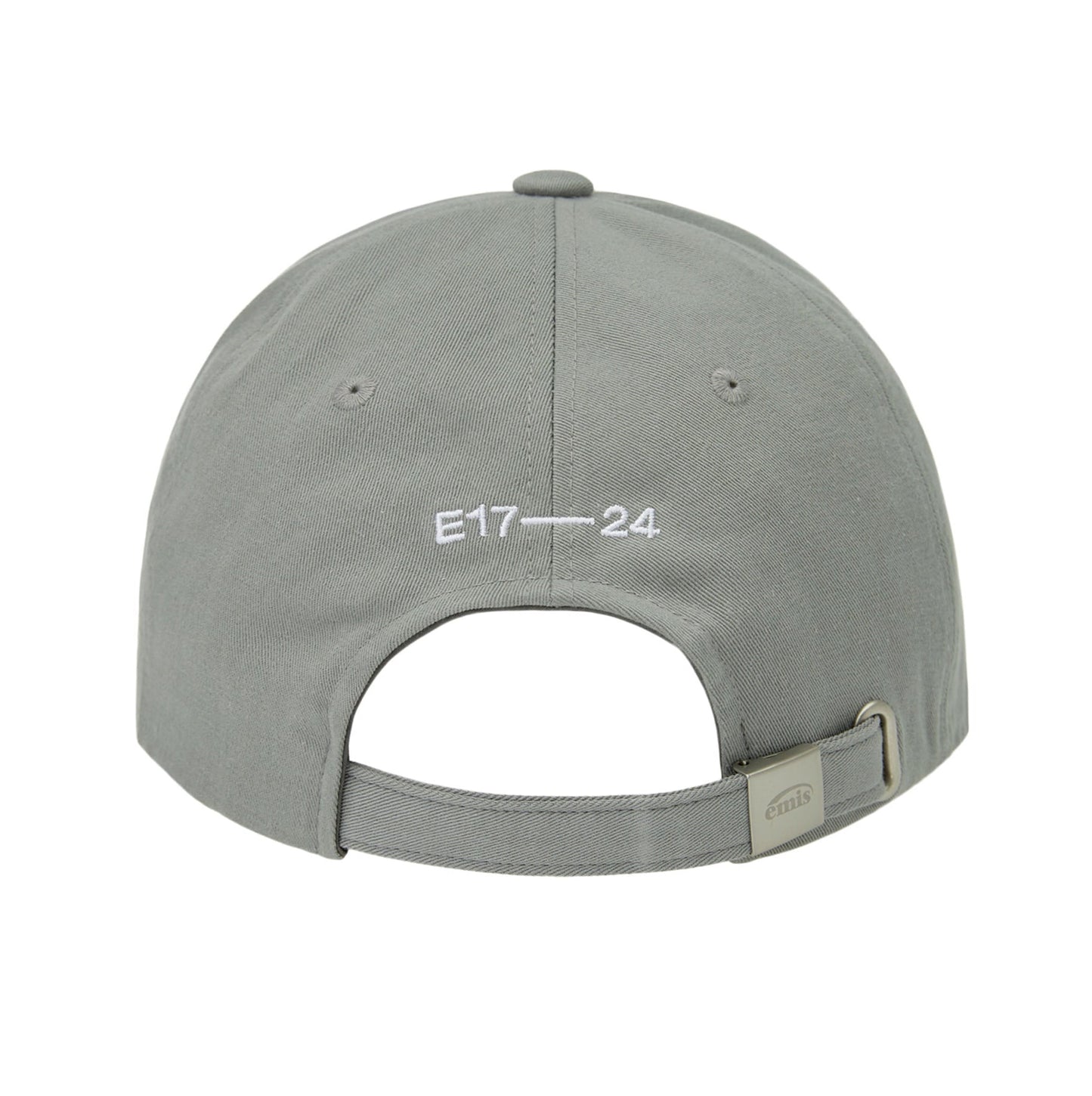 BEIGE TRIMMING BALL CAP-GRAY