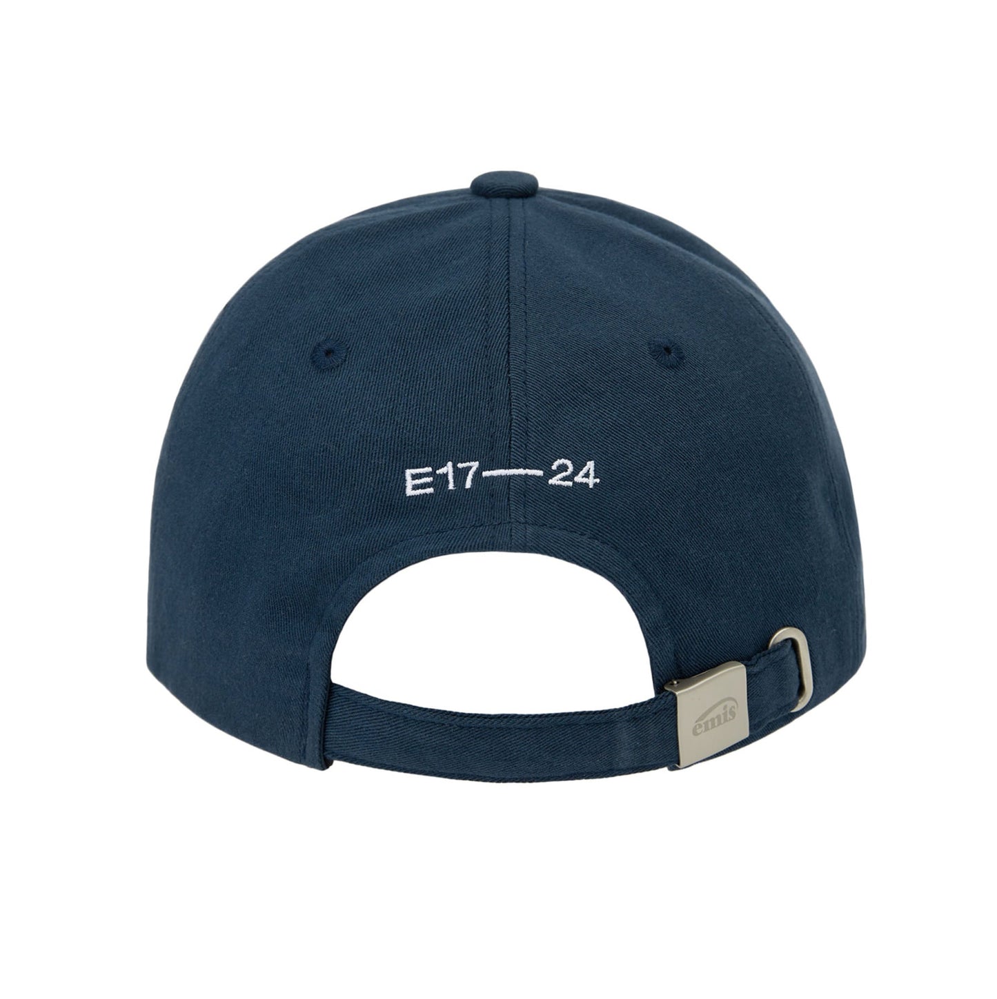 BEIGE TRIMMING BALL CAP-NAVY