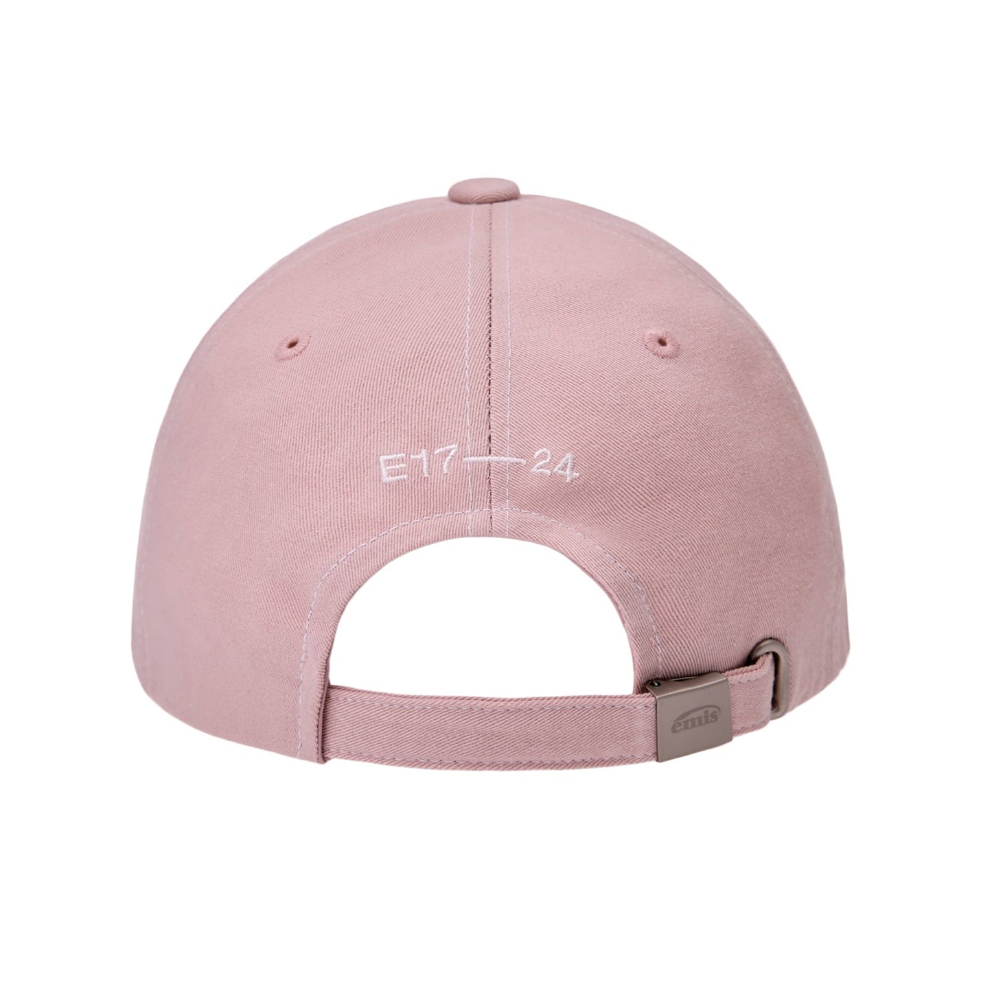 WHITE STITCH BALL CAP-PINK