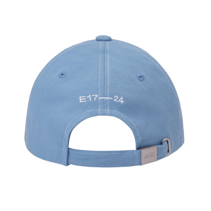 WHITE STITCH BALL CAP-SKY BLUE