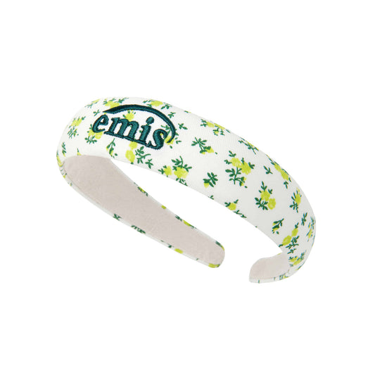 FLOWER HAIRBAND-WHITE