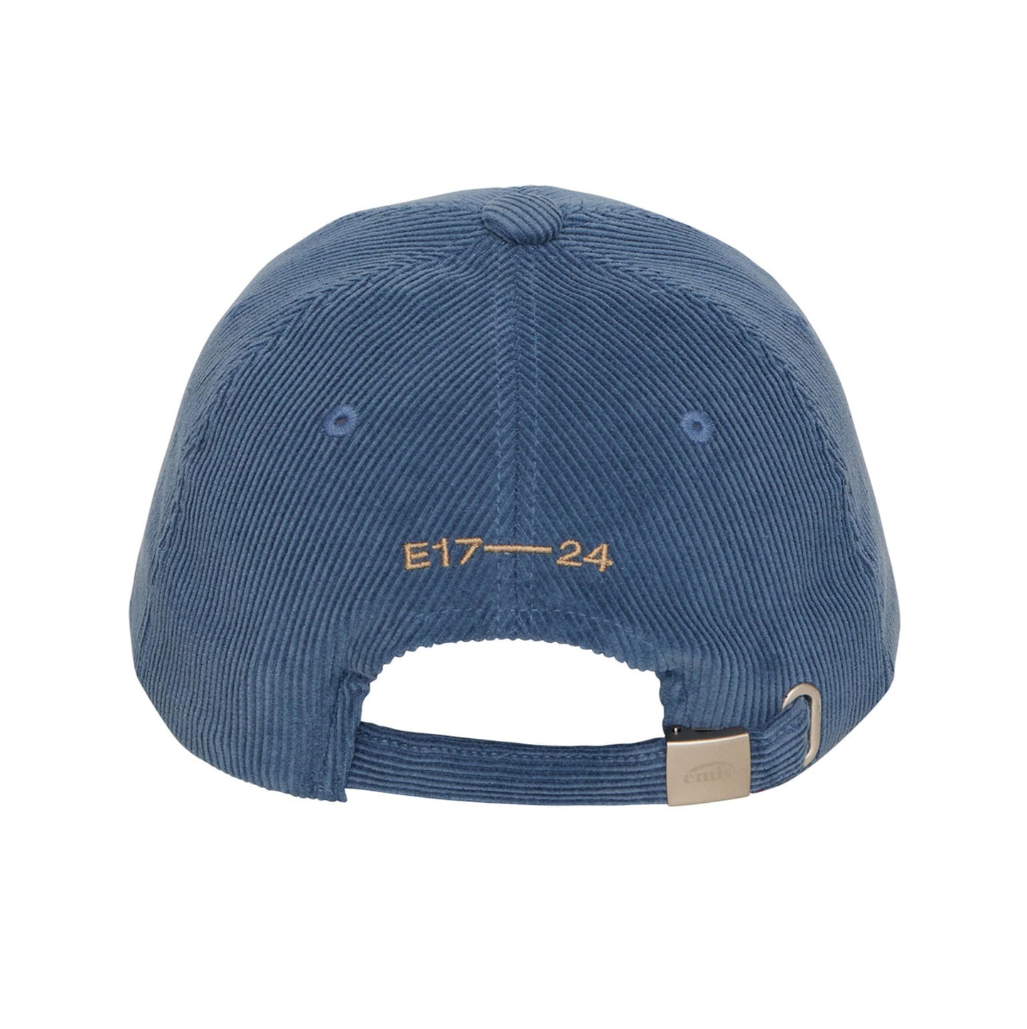 CORDUROY TWO-TONE BALL CAP-BLUE