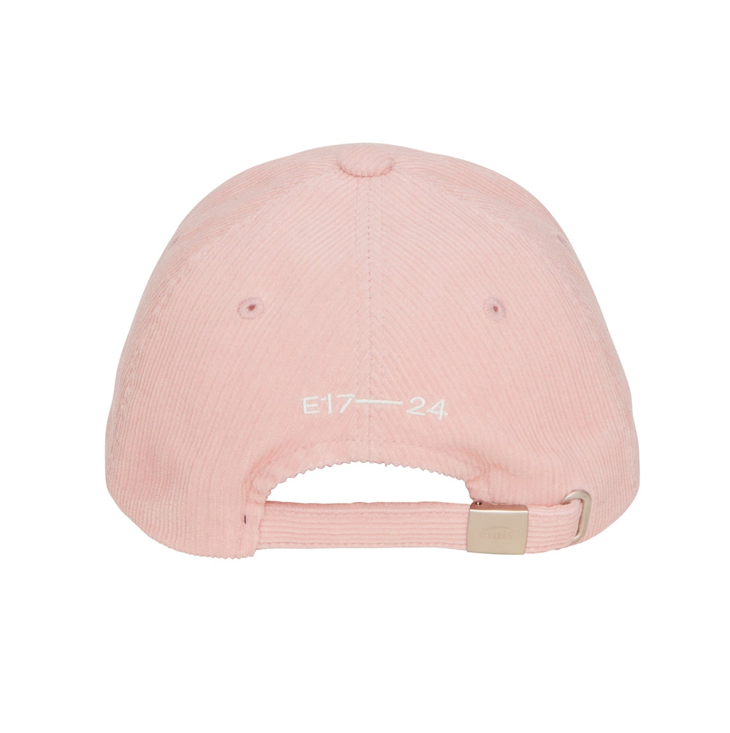 CORDUROY TWO-TONE BALL CAP-LIGHT PINK
