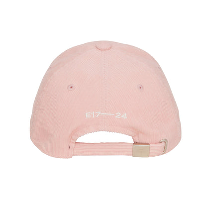 CORDUROY TWO-TONE BALL CAP-LIGHT PINK