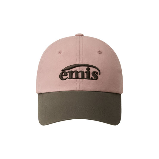 WASHED TWO TONE BALL CAP-PINK