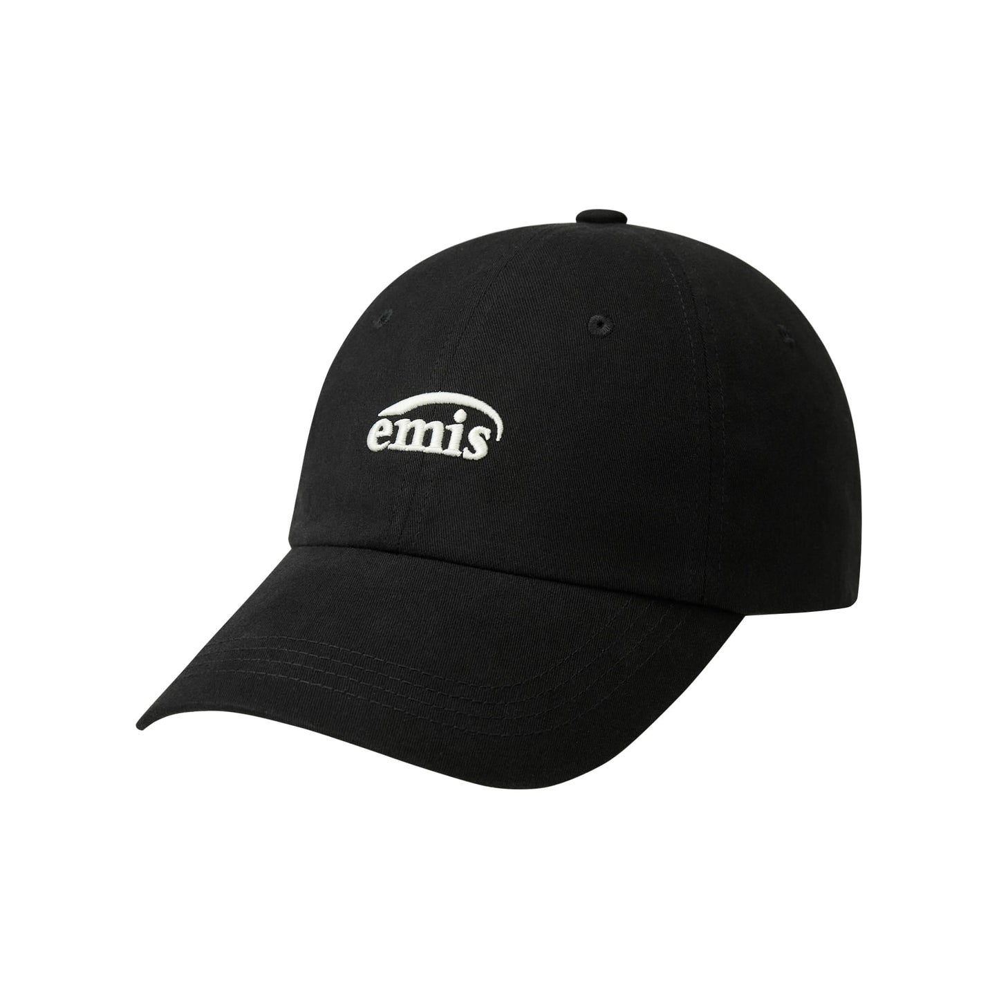 SMALL LOGO BALL CAP-BLACK