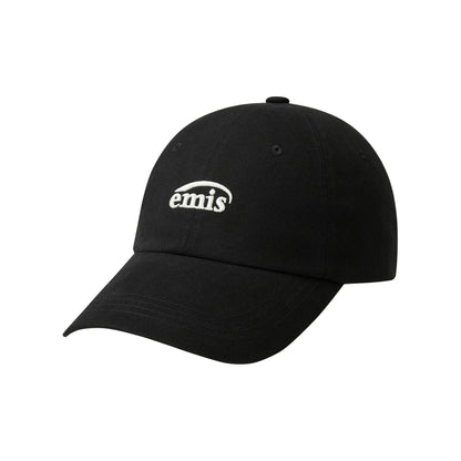 SMALL LOGO BALL CAP-BLACK