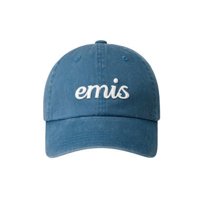 VINTAGE PIGMENT BALL CAP-BLUE GREEN